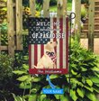 BIF20071309 Labrador Retriever Welcome To Our Paradise Personalized Flag