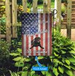BIF20070906 Black Labrador Retriever Welcome To Our Paradise Personalized Flag