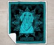 MHQD2006 Labrador Retriever Mandala Quilt Blanket