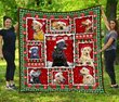THQD46006 Labrador Retriever Quilt Blanket