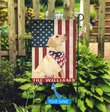BIF0332 Labrador Retriever Personalized Garden Flag