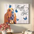 THD0121 Bloodhound Matte Canvas