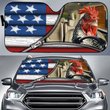 DIC4037-Bloodhound Car Sun shade