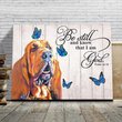 THD0121 Bloodhound Matte Canvas