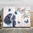 THD0148 English Cocker Spaniel Matte Canvas
