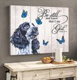 THD0148 English Cocker Spaniel Matte Canvas