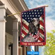 DIF4018-English Cocker Spaniel Personalized Flag