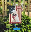 THF0149 Great Pyrenees God Bless Personalized Garden Flag
