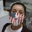 THM20072417 Great Pyrenees God Bless Face Mask