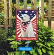 DIF3023-Great Pyrenees Personalized Flag