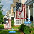 THF0172 Great Pyrenees God Bless America Personalized Flag