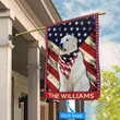 DIF4021-Great Pyrenees Personalized Flag