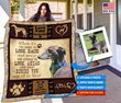 THQUSA1006 Greyhound Personalized Fleece Blanket – Made in USA