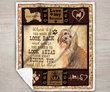 THQUSA1007 Havanese Personalized Fleece Blanket – Made in USA