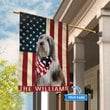 THF0288 Old English Sheepdog Personalized Flag