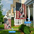 THF0288 Old English Sheepdog Personalized Flag