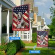 DIF4036-Old English Sheepdog Personalized Flag