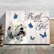 THD0144 Old English Sheepdog Matte Canvas