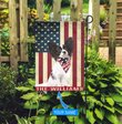 BIF0335 Papillon Dog Personalized Garden Flag
