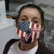 THM20072405 Black cat God Bless Face Mask