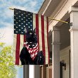 BIF0402 Black cat House Flag