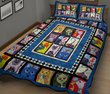 THE5055 Cat Quilt Bed Set
