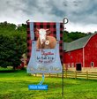 Beef Cattle TUF0807 Personalized Flag