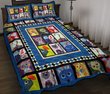 THE5055 Cat Quilt Bed Set