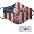 THM20072434 Sphynx cat God Bless Face Mask