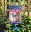 CHFD3011 Australian Cattle God Bless America Personalized Flag