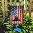 BIF20070908 Black Cat Welcome To Our Paradise Personalized Flag