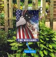 HUFCAT1006 Cat Personalized Flag