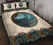 THE5053 Yin Yang Dog Cat Quilt Bed Set