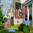 MHFMEO202 Cat Hippie Personalized Flag