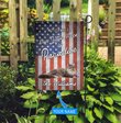 BIF20070910 Maine Coon Cat Welcome To Our Paradise Personalized Flag