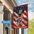 DIF4002-Australian Cattle Dog Personalized Garden Flag-House Flag
