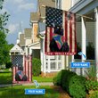 MHFMEO201 Black Cat Hippie Personalized Flag