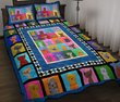 THE5067 Cat Quilt Bed Set