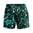 DITCOMBODOG1001-BLACK CAT- Hawaii Shirts -Men's Shorts