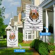 BIF2201 Tiger Cool Cats And Kittens Personalized Flag