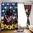 DIWD10006-Black cat WINDOW CURTAINS