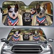 CHC2011 Australian Cattle Dog Car Sun shade