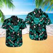 DITCOMBODOG1001-BLACK CAT- Hawaii Shirts -Men's Shorts