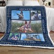 QUI14004 Australian Cattle Dog 2 Quilt Blanket