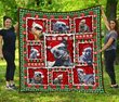 THQD46001 Australian Cattle Dog Quilt Blanket