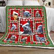 THQD46001 Australian Cattle Dog Quilt Blanket