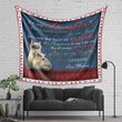 DDUSAB1015 Mom To Daughter Cat Fleece Blanket – Made in USA