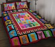 THE5054 Cat Quilt Bed Set