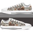 THS1068 CAT AND BOOKS LOW TOP