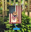 BIF1114 Shetland Sheepdog Personalized Garden Flag